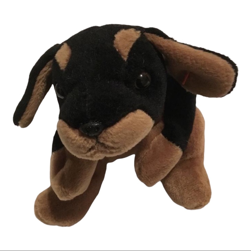Vintage Ty Teenie Beenie Baby Doby the Dog Retired & Rare